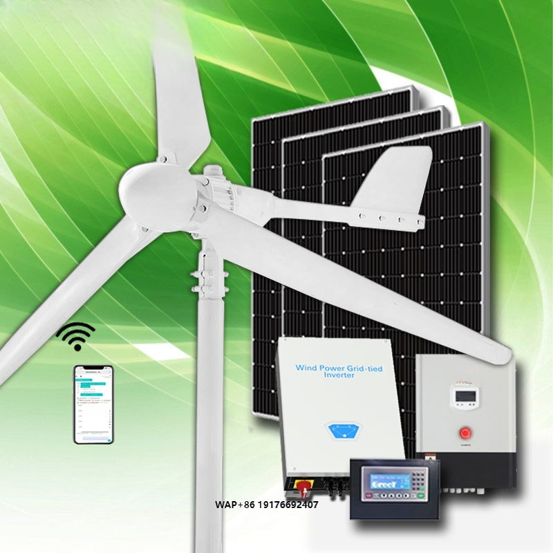 Wind Solar Hybrid Kit - Kit Generator Turbin Angin Tenaga Surya