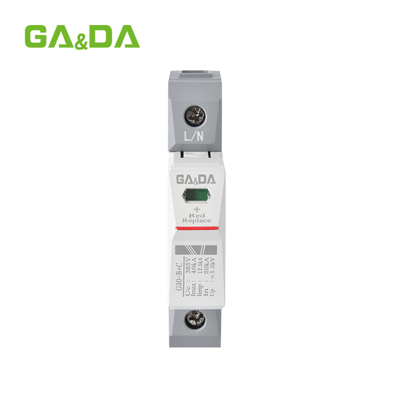 Ac Surge Protector - 1 Tiang Kelas B+C Tipe Rel