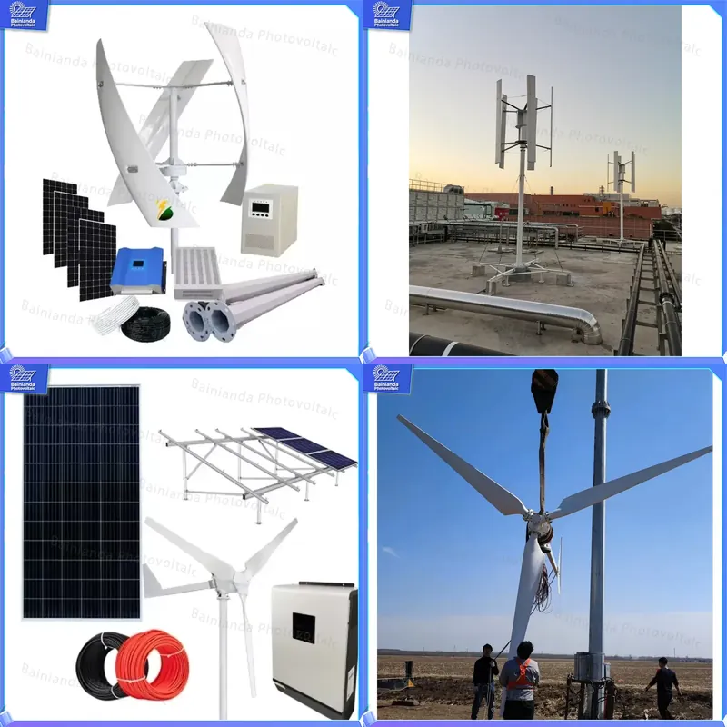 Wind Solar Hybrid Kit - 3KW 5KW 10KW Sistem Tenaga Hibrida
