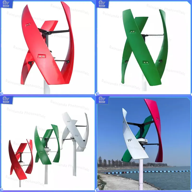 Renewable Energy Wind Solar - Generator Turbin Angin Kecil 300W 800W