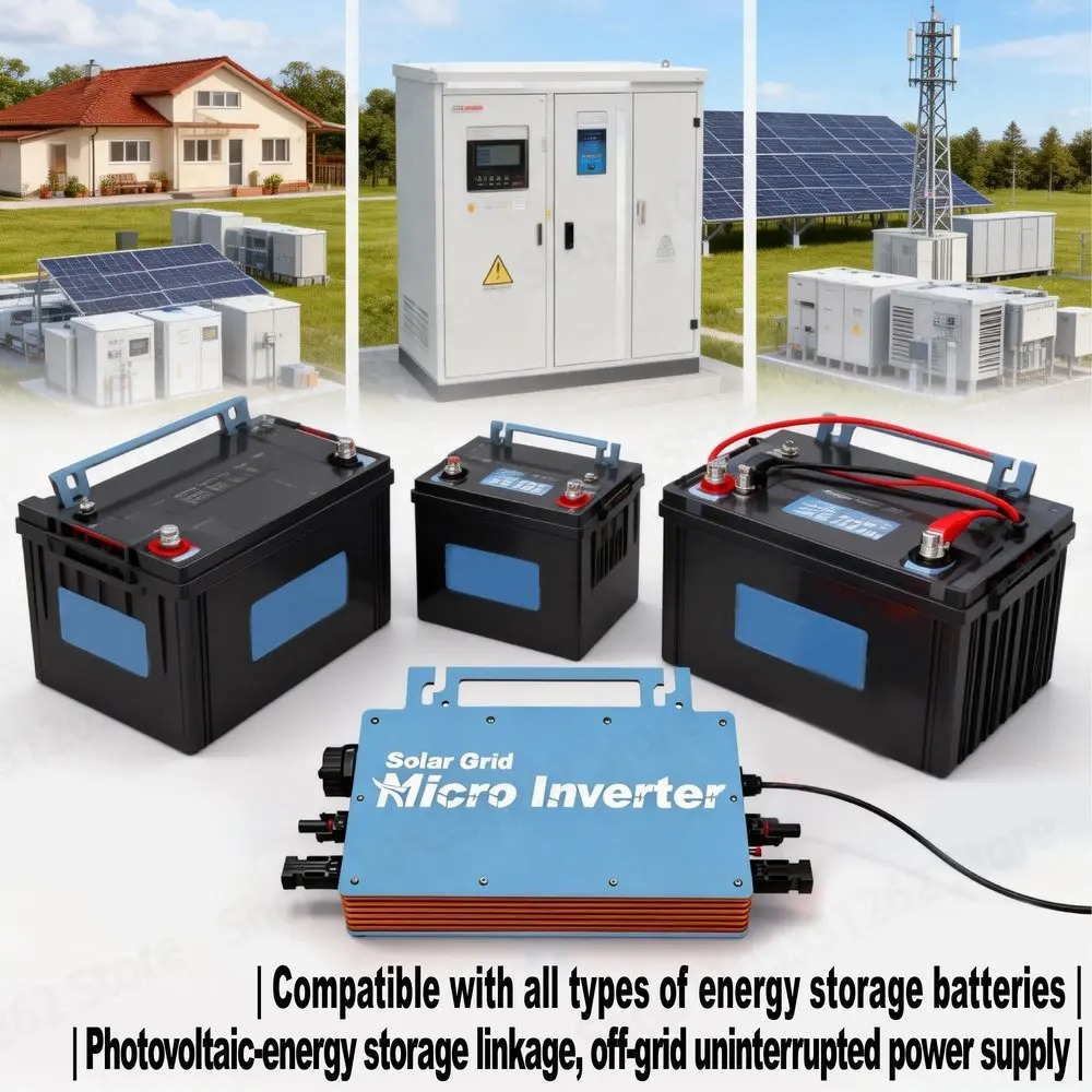 Grid Tie Micro Inverter - Mikroinverter Grid Tie 1000W Anti-Reverse, Pemantauan