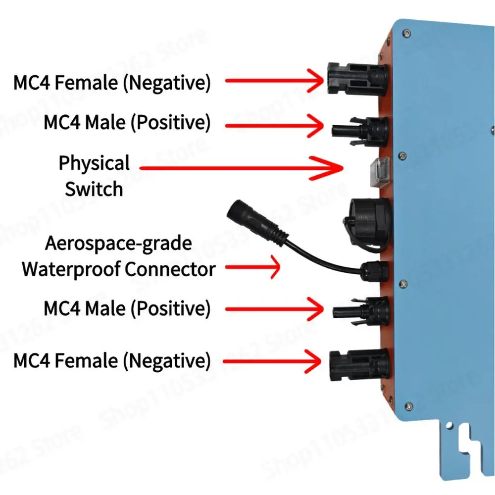 Grid Tie Micro Inverter - Mikro Inverter Daya Tinggi 350W-2800W Grid