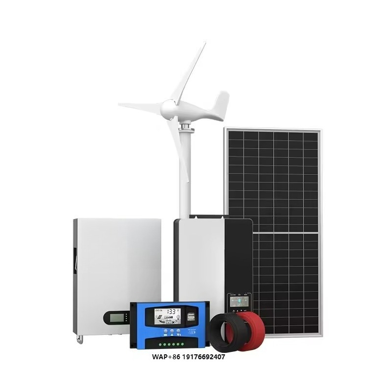 Renewable Energy Wind Solar - Sistem Turbin Angin Surya 1kw 1200w