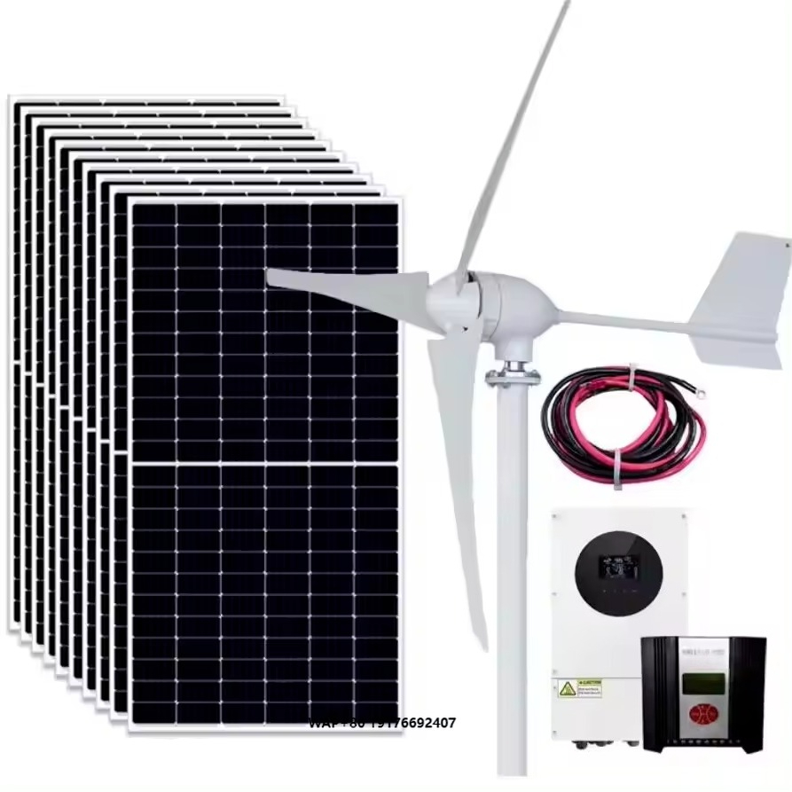 Renewable Energy Wind Solar - Sistem Energi Terbarukan Hibrida Surya &