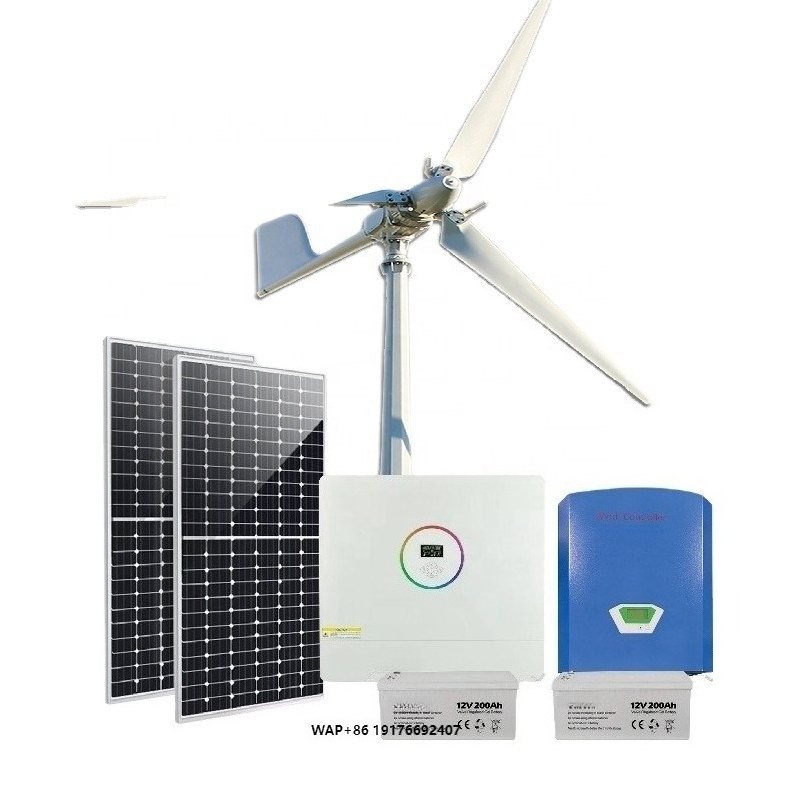Renewable Energy Wind Solar - 50kw 100kw 500kw Set Turbin Angin