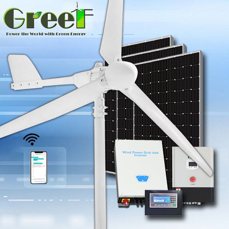Kit Generator Turbin Angin Ten - Wind Solar Hybrid Kit ulasan dan harga