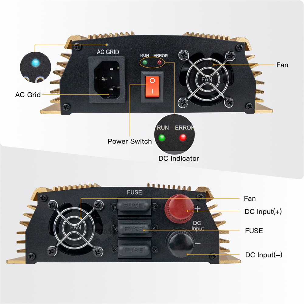 Inverter Mikro Solar Grid Tie  - Grid Tie Micro Inverter ulasan dan harga