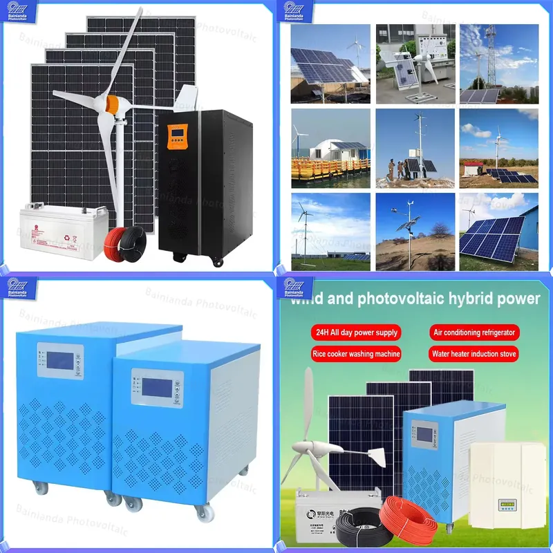 Sistem Generator Hibrida Tenag - Wind Solar Hybrid Kit ulasan dan harga