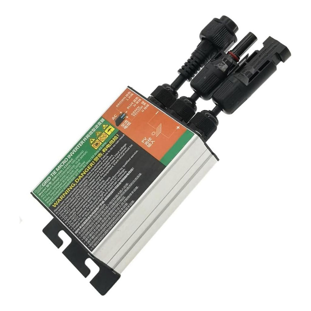 180W Solar Microinverter Solar - Grid Tie Micro Inverter ulasan dan harga
