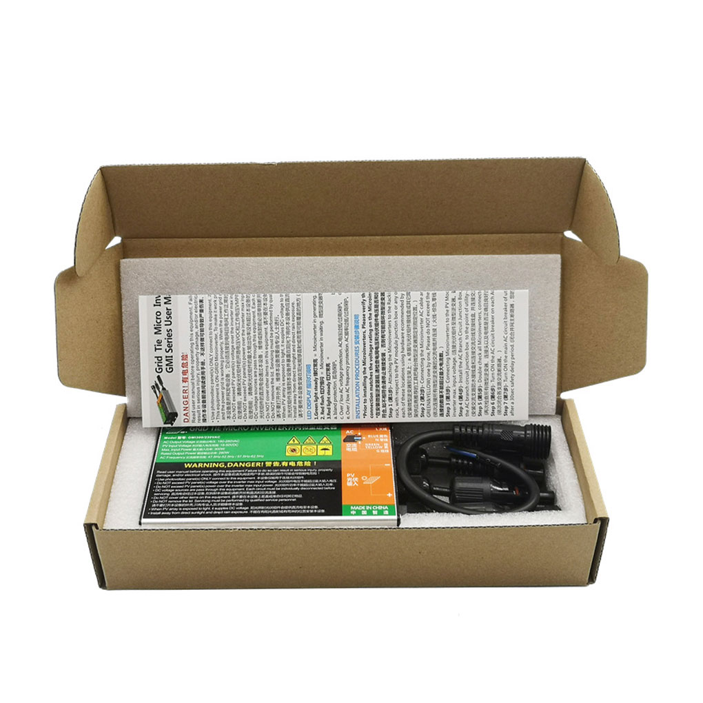 180W Solar Microinverter Solar - Grid Tie Micro Inverter ulasan dan harga