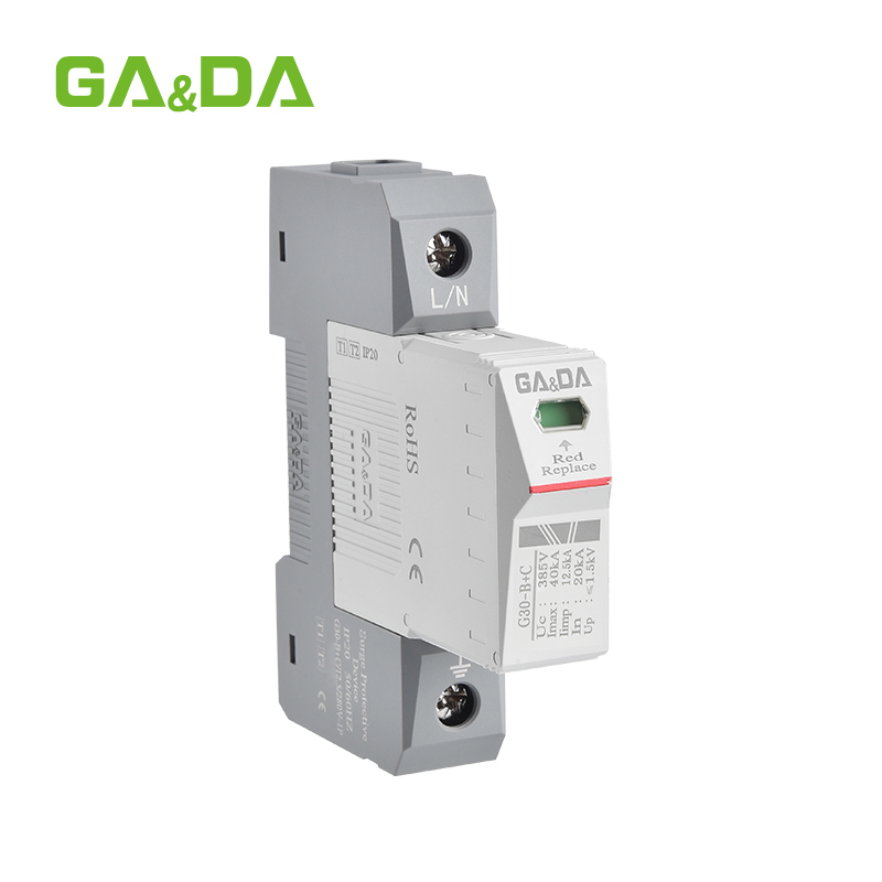 1 Tiang Kelas B+C Tipe Rel Din - Ac Surge Protector ulasan dan harga