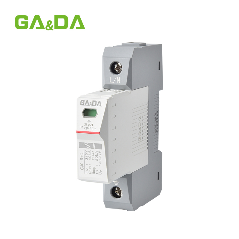 1 Tiang Kelas B+C Tipe Rel Din - Ac Surge Protector ulasan dan harga