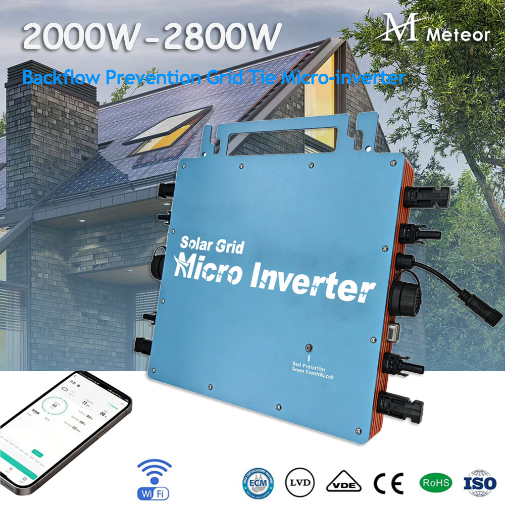 Mikroinverter Pencegah Aliran  - Grid Tie Micro Inverter ulasan dan harga