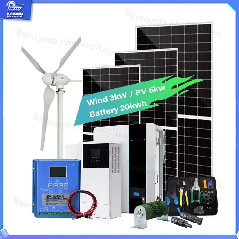 Generator Turbin Angin Tenaga  - Wind Solar Hybrid Kit ulasan dan harga