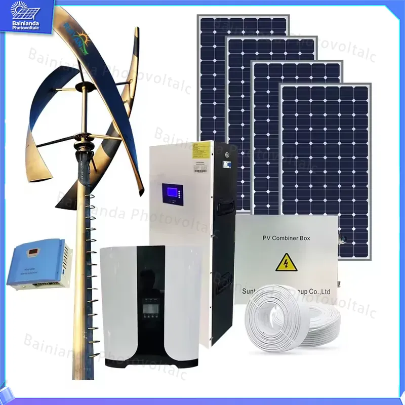 Generator Turbin Angin Tenaga  - Wind Solar Hybrid Kit ulasan dan harga