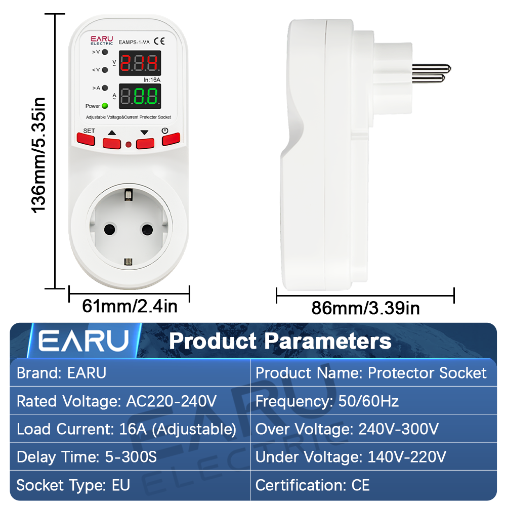 Pelindung Pembatas Arus Lonjak - Ac Surge Protector ulasan dan harga