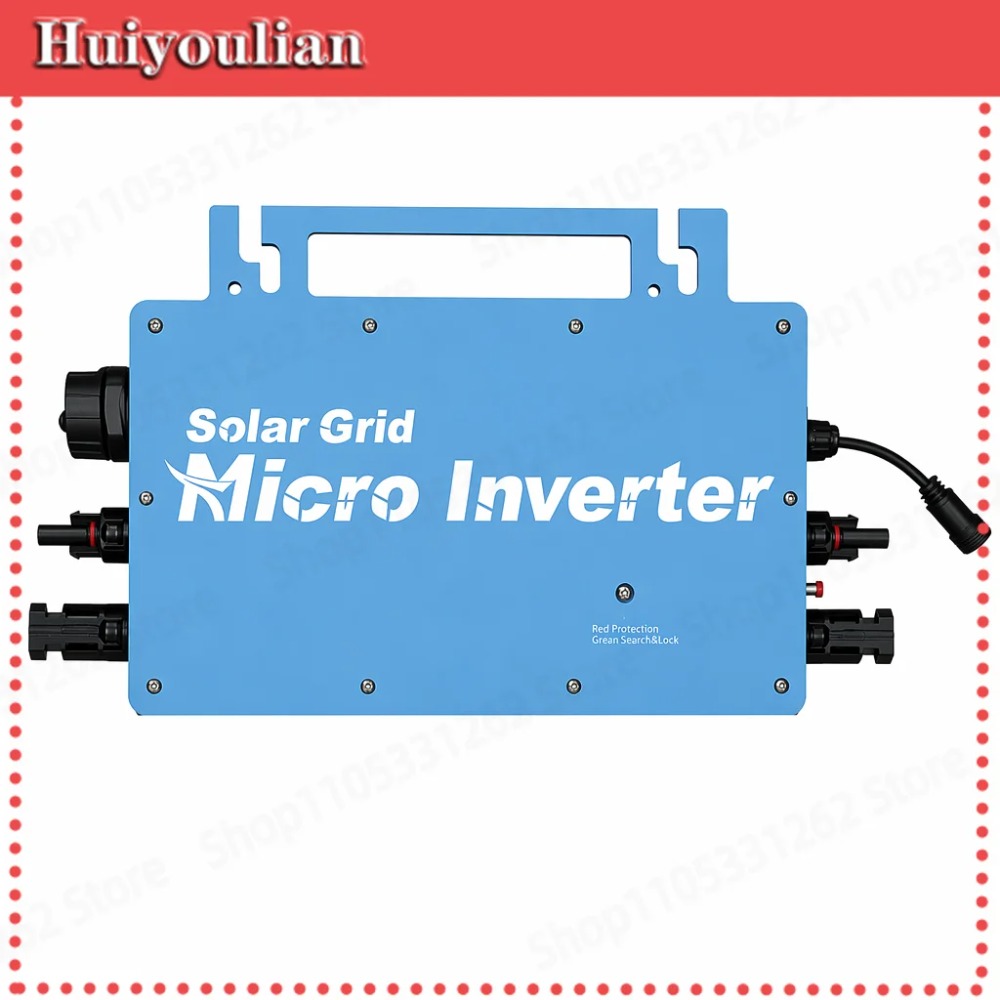 Mikroinverter Grid Tie 1000W A - Grid Tie Micro Inverter ulasan dan harga