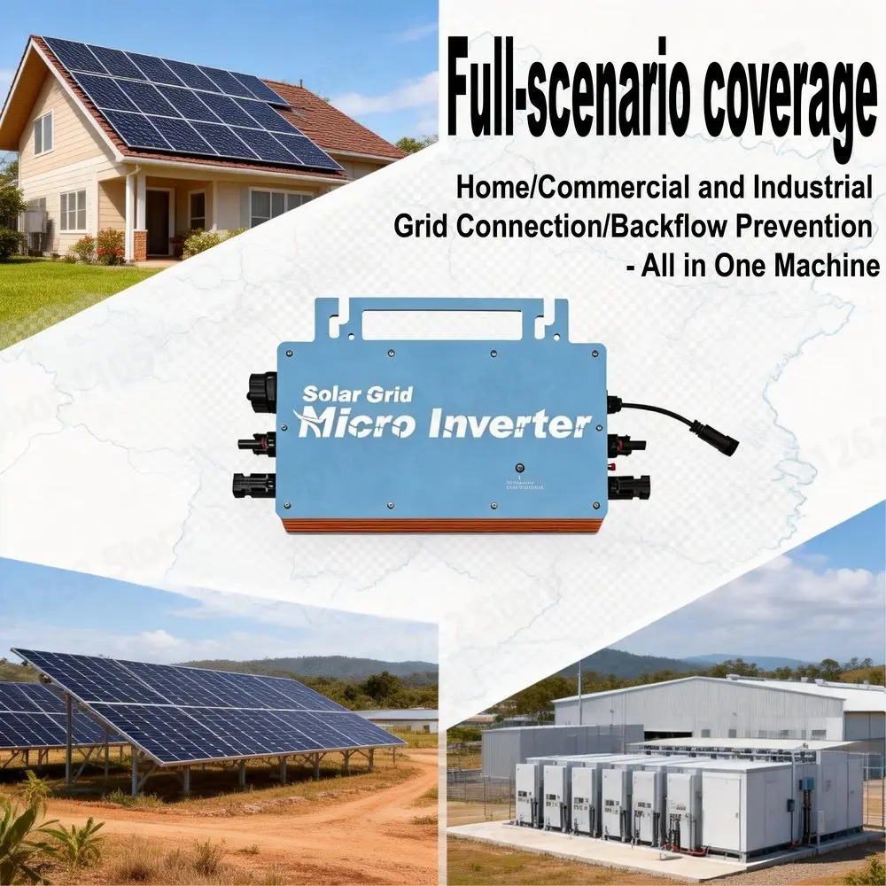 Mikroinverter Grid Tie 1000W A - Grid Tie Micro Inverter ulasan dan harga