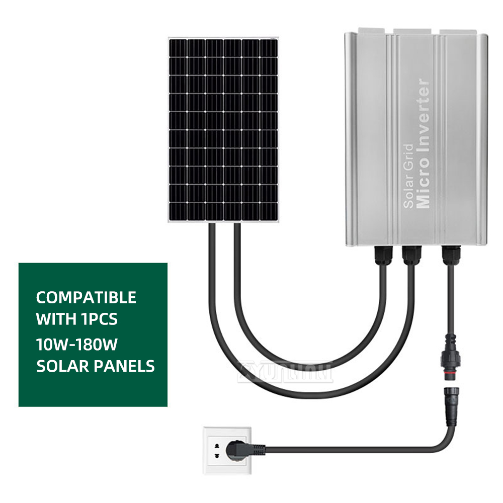 Inverter Terhubung Jaringan un - Grid Tie Micro Inverter ulasan dan harga