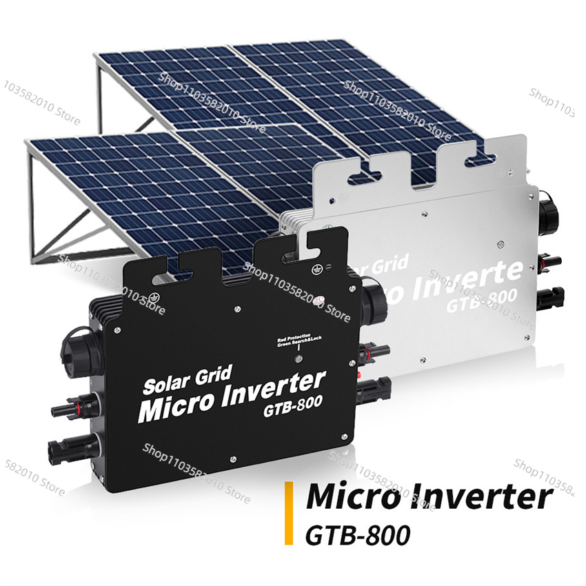 Inverter Mikro Surya PV 800W,  - Grid Tie Micro Inverter ulasan dan harga