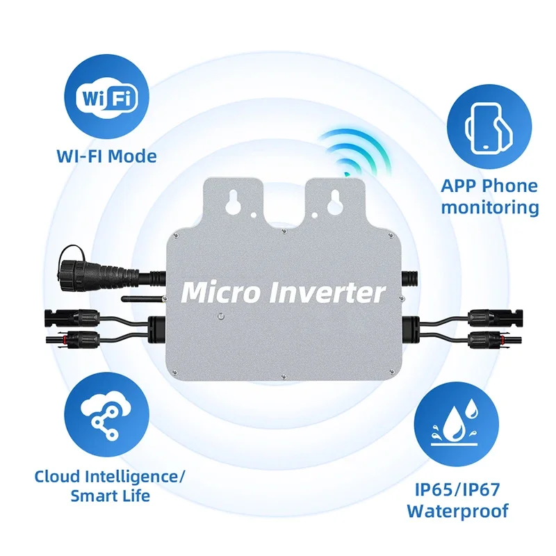 2026/800w Inverter Mikro Tenag - Grid Tie Micro Inverter ulasan dan harga