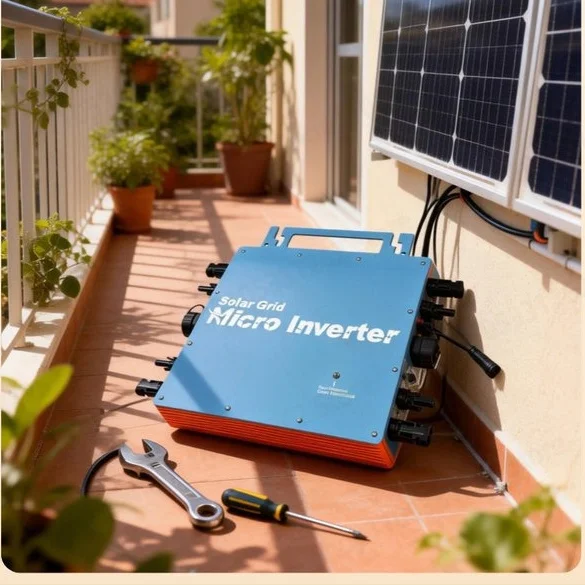 Mikro Inverter Daya Tinggi 350 - Grid Tie Micro Inverter ulasan dan harga