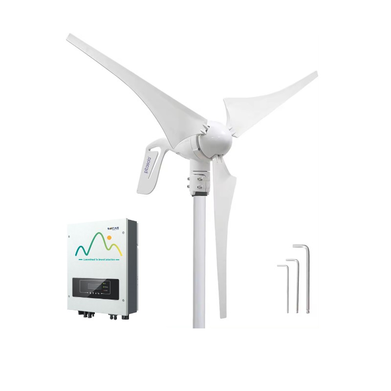 Sistem Turbin Angin Surya 1kw  - Renewable Energy Wind Solar ulasan dan harga