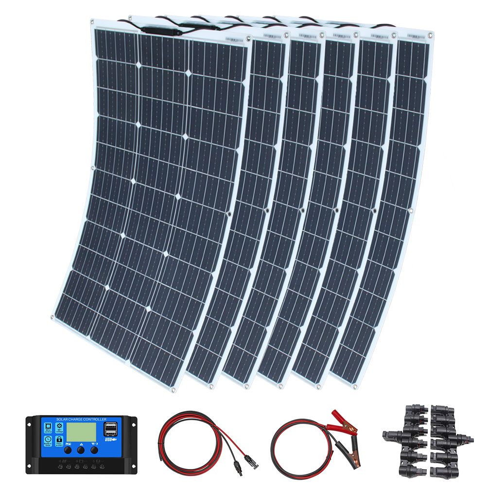 Kit Panel Surya 100W 200W 300W - Rv Solar Kit 400W ulasan dan harga
