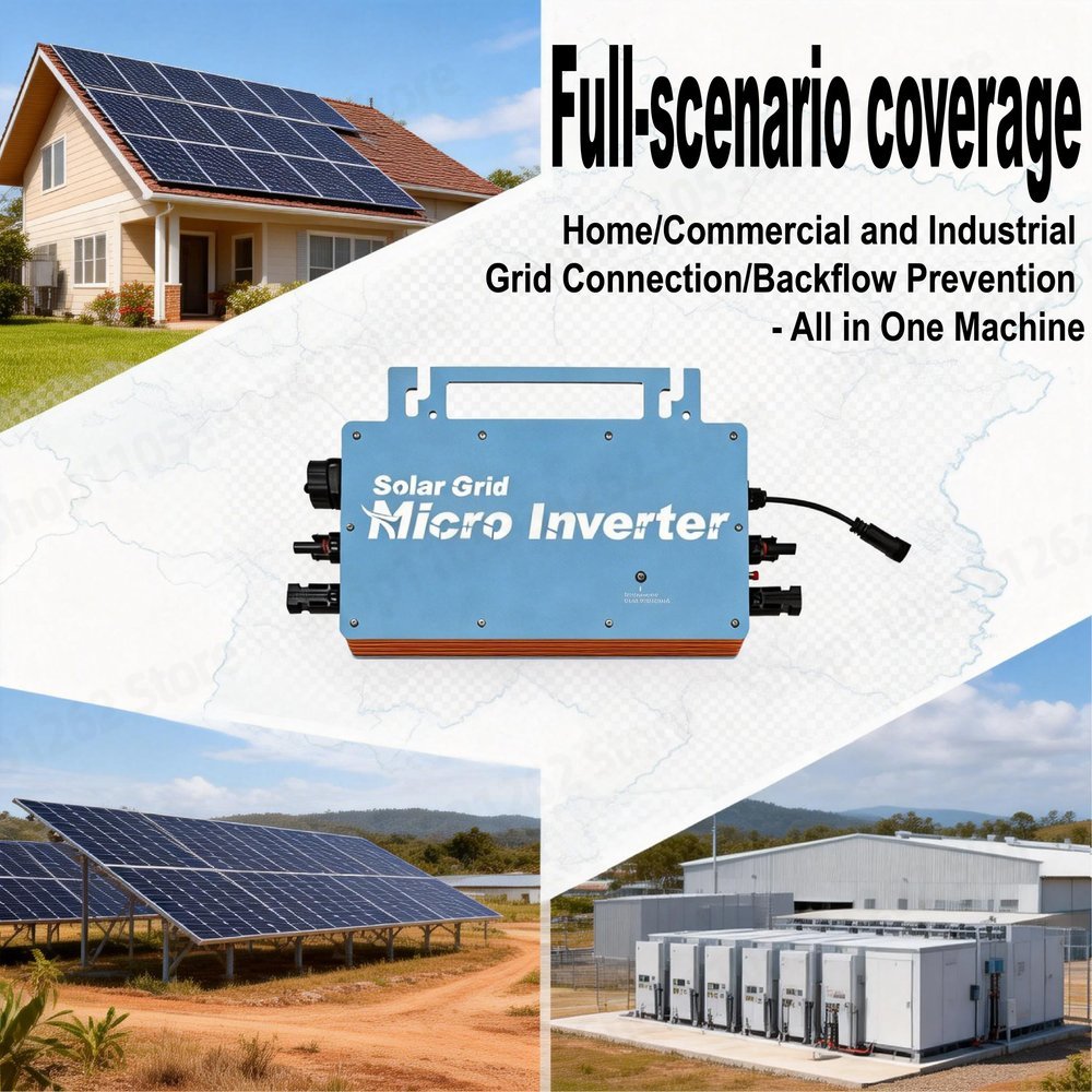 Mikro Inverter 1200W Grid Tie  - Grid Tie Micro Inverter ulasan dan harga