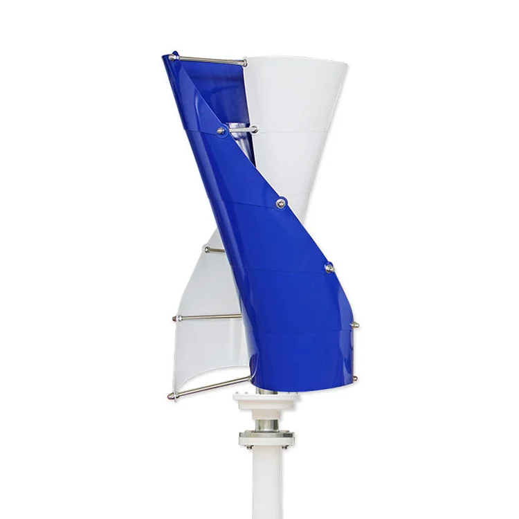 Turbin Angin Vertikal Spiral 1 - Wind Turbine Generator ulasan dan harga