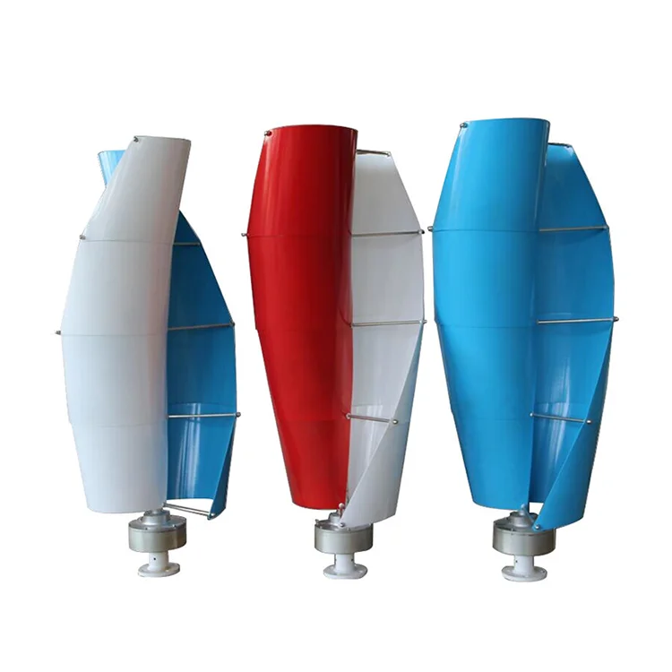Turbin Angin Vertikal Spiral 1 - Wind Turbine Generator ulasan dan harga