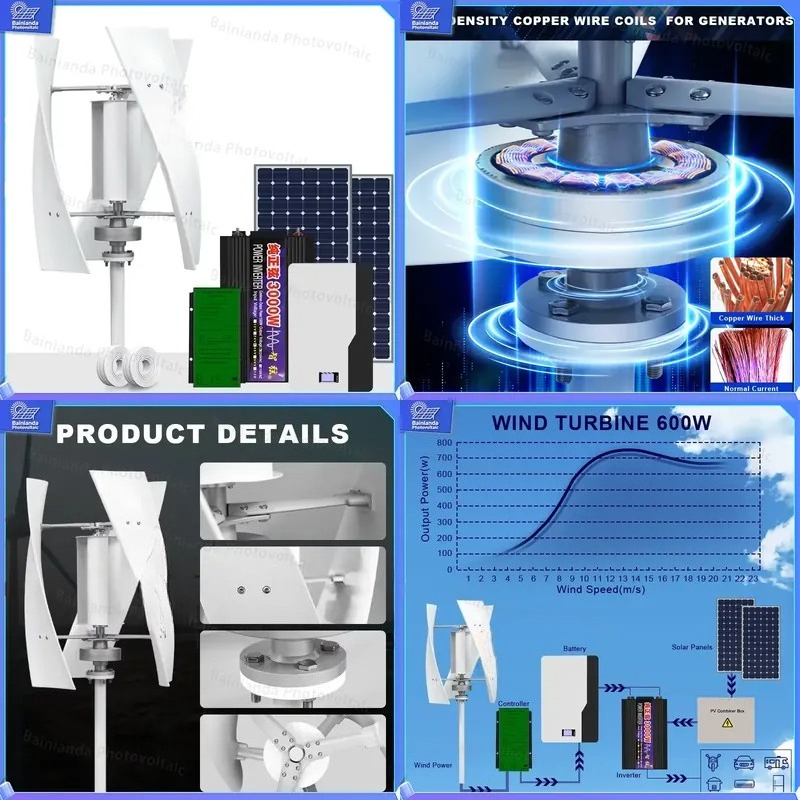 Sistem Hibrida Generator Turbi - Wind Solar Hybrid Kit ulasan dan harga
