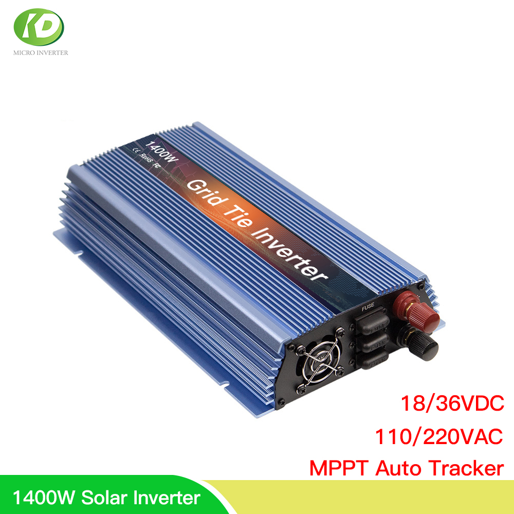 18V 24V 36V 1400W Solar On Gri - Grid Tie Micro Inverter ulasan dan harga