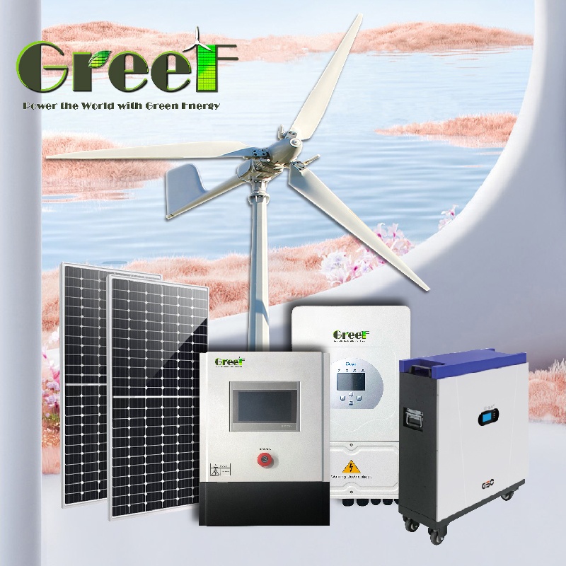 50kw 100kw 500kw Set Turbin An - Renewable Energy Wind Solar ulasan dan harga