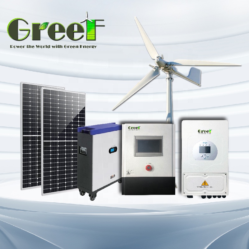50kw 100kw 500kw Set Turbin An - Renewable Energy Wind Solar ulasan dan harga