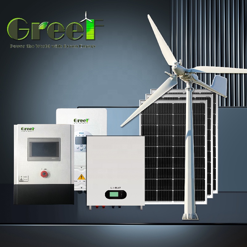 50kw 100kw 500kw Set Turbin An - Renewable Energy Wind Solar ulasan dan harga